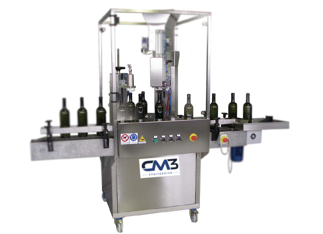Semiautomatic crown capping machines CM3 Engineering
