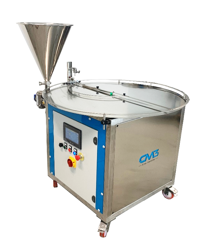 Dosatrice su tavolo rotante